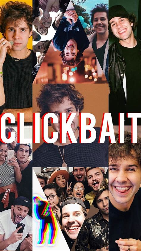 clickbait wallpaper david dobrik.